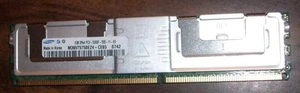 2-2GB Samsung 2RX4  PC2-5300F-555-11-E0 M395T5750EZ4-CE65 - Picture 1 of 1