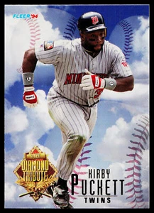 1994 Fleer Update Kirby Puckett Diamond Tribute #9 Minnesota Twins - Picture 1 of 2