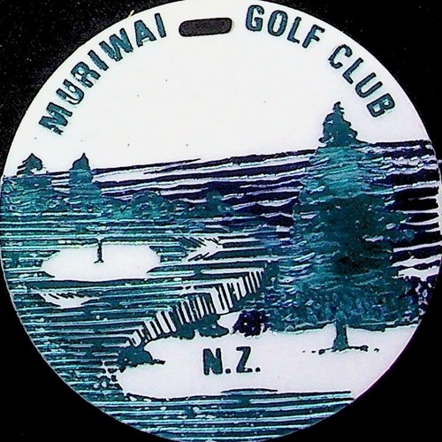 Vintage Muriwai Golf Club Bag Tag Nz Collectible Souvenir eBay
