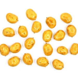 20Pcs Fake Artificial Vegetable Small Lifelike Artificial Faux Potato Party D... - Picture 1 of 6