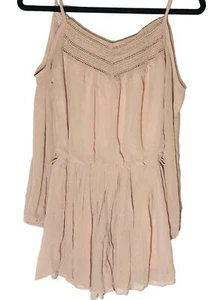 Onetheland romper sleeveless adjustable strap pink size small length 26" armpit - Picture 1 of 8