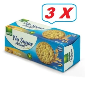 Gullon SUGAR FREE Oaty Biscuits ( 3 X 410g ) UK SELLER & Same Day Free UK Post - Picture 1 of 3