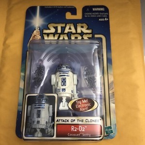 2002 STAR WARS R2D2 CORUSCANT SENTRY ATTACK OF THE CLONES COLLECTION 1 Sealed