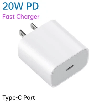 20W PD Power Fast Charger USB Type C Wall Adapter For iPhone 13 12 11 Pro Max - Image 1 of 4
