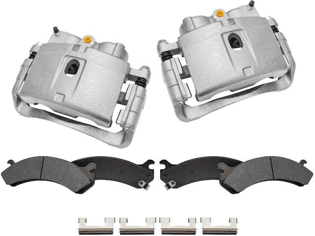 34GG61W Front Brake Pad and Caliper Kit Fits 2007-2010 GMC Sierra 3500 HD - Image 1 of 1