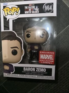 Funko POP! Baron Zemo (Dancing) 964 Marvel Collector Corps Falcon Winter Soldier - Picture 1 of 7