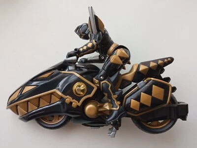 * POWER RANGERS DINO THUNDER BLACK RAPTOR BANDAI 2003 - Imagen 1 de 4