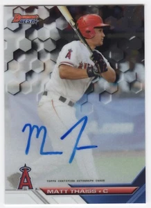 MATT THAISS 2016 Bowman's Best AUTOGRAPH ROOKIE #B16-MTH - Picture 1 of 1