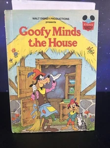 Libro de colección Goofy Minds the House Disney's Wonderful World of Reading - Imagen 1 de 3