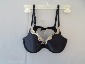 Sujetador Maidenform para mujer 38B ribete de encaje con aros acolchado bordado floral - Imagen 1 de 11