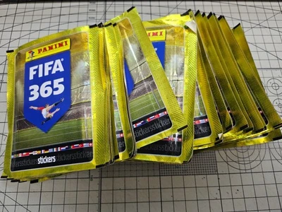 Panini FIFA 365 stickers 44 packs sealed stickers - Image 1 of 3