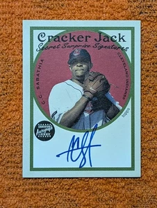 2005 Topps Cracker Jack CC Sabathia SSA-CS Secret Surprise Signatures/Autograph - Bild 1 von 12
