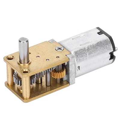 HILILAND Mini Metallgetriebemotor Mikroelektrische Lüftermotoren N20 DC12V
