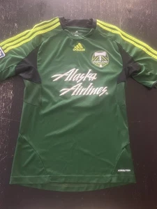 Adidas 2012 Portland Timbers grün Trainingstrikot MLS Herren Größe Small Fußball - Bild 1 von 11