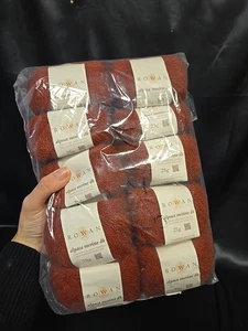Rowan Alpaca Merino DK New Lot Of 10 25g Balls 115yd Thornton Red - Picture 1 of 10