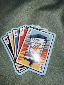 DUTCH BROS STICKER - July 2, 2025 - Playing Cards - Picture 1 of 2