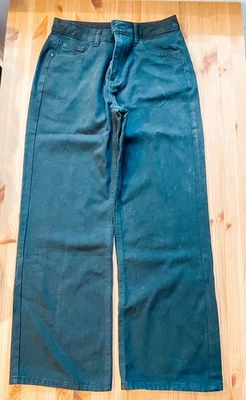 Women’s Black Wide Leg Jeans Size Large Unknown Brand Never Worn - Image 1 of 2