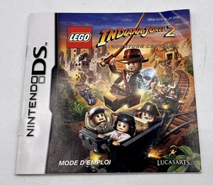 Notice pour jeu Lego INDIANA JONES 2 - Nintendo DS 2009 - BE+ - Foto 1 di 1