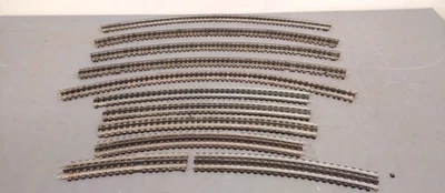 Gargraves O Gauge Assorted Curve Phantom Tinplate Curved Track Sections [11] - Image 1 of 4