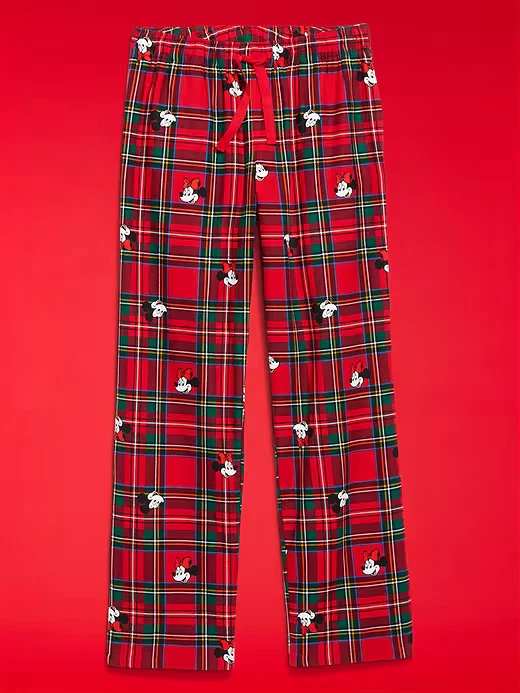 Old Navy Women's Disney Minnie Christmas Flannel Pajama Lounge Pants L NWT - Image 1 of 1