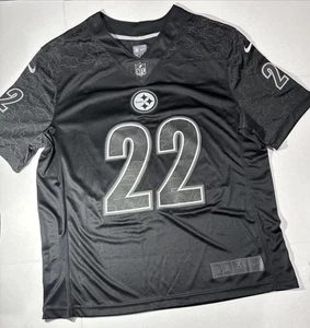 Men's Pittsburgh Steelers Najee Harris Nike Black RFLCTV Limited Jersey Size XL - Picture 1 of 19