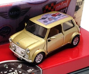 Corgi 1/36 Scale Diecast C3min15 - Mini Reworked Conversion - Gold - Picture 1 of 5