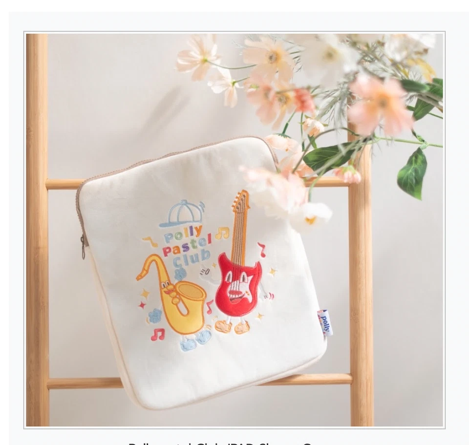 【IN STOCK】Pollypastel Club Tablet Sleeve Ipad Case Sleeve - Image 1 of 1