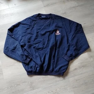 VINTAGE Holloway Windbreaker XL Piqua Country Club Centennial 1996 Blue USA Made - Picture 1 of 9