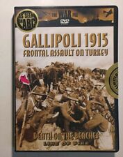 Gallipoli 1915 Frontal Assault on Turkey DVD PAL Region Free Like New Free Post