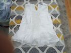 GIRLS GEORGE FASHION TOP SIZE AGE 10 TO 11 HEIGHT 140 T0 146CM COLOUR WHITE 