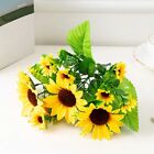 Praktisch Sonnenblumen-Blumen Kunstseide 22*29cm Blumenarrangements