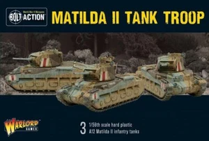 Warlord Games, Bolt Action, Matilda II Troop, Tank Miniatures - Picture 1 of 3
