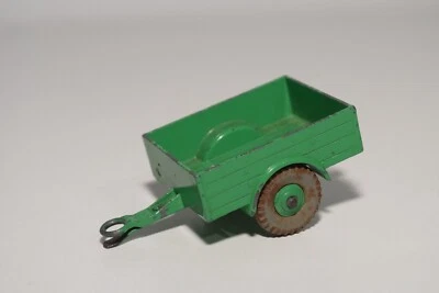 B14 1:43 DINKY TOYS 341 PICCOLO RIMORCHIO VERDE ECC. CONDIZIONI - Immagine 1 di 4