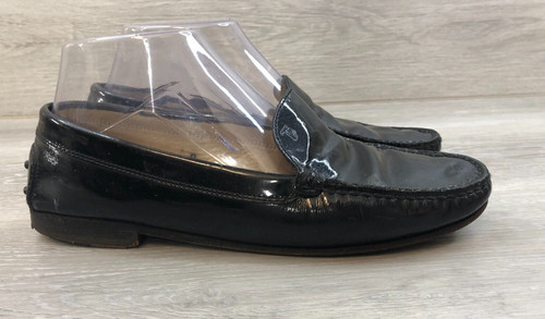 TOD’S Scarpe mocassino Tod's Gommini donna 8 nero vernice slip on guida
