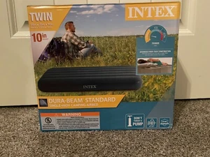 Intex 10 inch Standard Durabeam Airbed, Twin - Green (Pump not included) - Picture 1 of 1