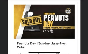 2023 San Diego Padres Peanuts Day Snoopy Bobblehead Flying Ace SOLO OUT 6/4/23 - Picture 1 of 2