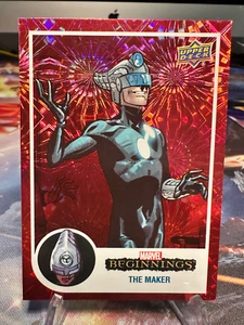 The Maker 2022 Marvel Beginnings Vol. 2 Series 1 #162 Red Supernova - Picture 1 of 2