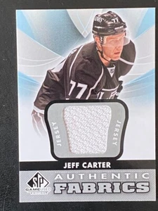 Jeff Carter 2012-13 SP Game Used Authentic Fabrics Jersey #AF-JC Los Angeles - Picture 1 of 2