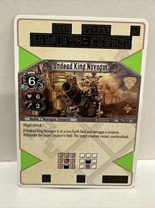 Undead King Novogus EOJ SET1 #052 PS3 Eye Of Judgment Ultra Rare - Picture 1 of 3