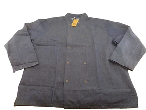 NEW Unisex Reprime Chef's Jacket-XL, Indigo Denim (RP660) - Picture 1 of 10