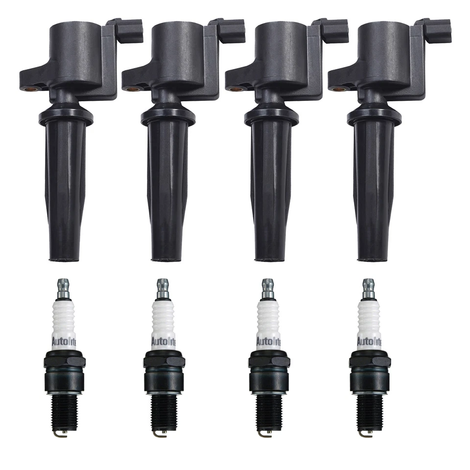 Катушка зажигания для Ford Focus Transit Connect 04-13 2,0 л L4 + автолитовая свеча зажигания - Изображение 1 из 4