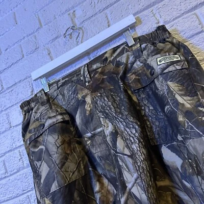 real tree mens size XL cargo camo pants outdoor hiking scent factor - Image 1 of 4