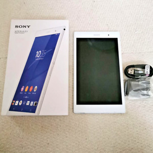Sony Xperia Z3 White Tablet Compact SGP611 JP/W 8 inch Wi-Fi 16GB