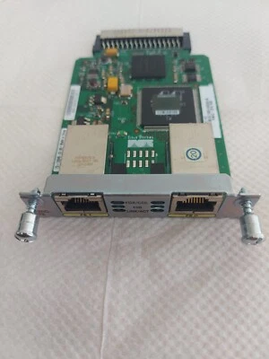 Cisco HWIC-2FE 2 Port Fast Ethernet High Speed WIC Card - Image 1 of 4