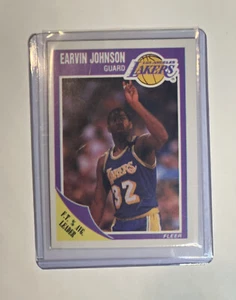 1989 Fleer Basketball #77 Earvin Johnson - Picture 1 of 2