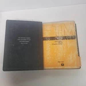 John Deere JD755 Crawler Loader Technical Manual TM-1137 - Picture 1 of 6