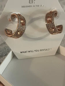 Pendientes Bomb Party Nov Rbp8420, We Love A Dainty Hoop, RG - Imagen 1 de 4