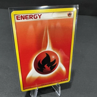 X1 Pokemon Fire Energy Card 2004 108/109 EX Ruby and Sapphire Set Lightly Played - Image 1 of 2