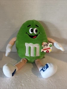 Green M&M Fun Friend with tag 1987 (Mars) - Picture 1 of 7