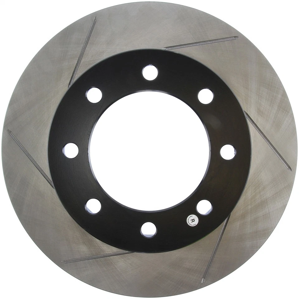 Rotor de disco de freio dianteiro direito com fenda StopTech 126.65138SR para 12-20 F-250 F-350 - Imagem 1 de 4